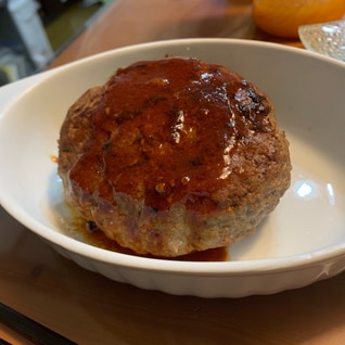 肉汁がぶわっと溢れる⭐ハンバーグ